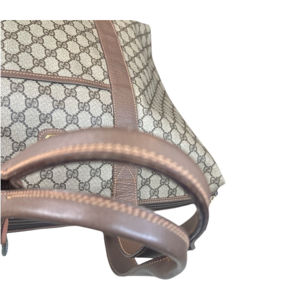 ❌ SOLD ❌ Gucci PVC vintage tote travel bag - Picture 9 of 12
